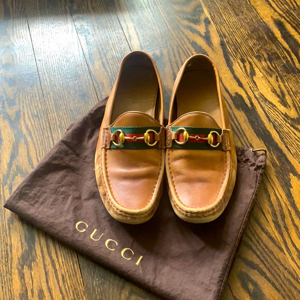 Women Gucci loafers with horse bit buckle